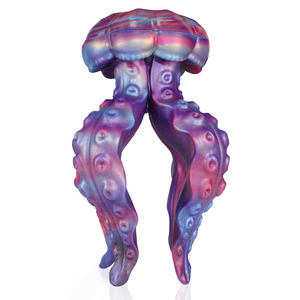 Plug anal multicolore en forme de pieuvre et de méduse, jouets sexuels SM pour hommes et femmes, gode pénis alien pour flirt et masturbation, vente en gros - Product Image 6