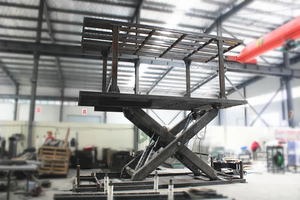 Elevadores de Plataforma de Doble Nivel para Autos en Sótano, Elevador de Tijera para Estacionamiento de Autos en Garaje, Equipo de Elevación de Autos de Tijera - Product Image 6