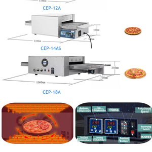 Commercial Gas Mini <strong>Electric</strong> Tunnel Conveyer <strong>Conveyor</strong> Belt <strong>Pizza</strong> <strong>Oven</strong> Machine 12 18 32 Inch for Sale Price Restaurant Equipment - Product Image 5