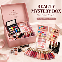 Nouveau Coffret Mystère de Voyage Vegan : Mini Gloss Liquide & Fard à Paupières, Écran Solaire, Imperméable – Cosmétiques & Cadeaux (Boîte Surprise)
