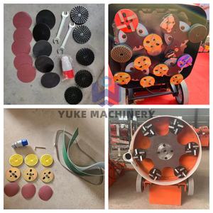 330mm/400mmコンクリート研磨機、グラインダー、大理石、エポキシ、コンクリート研磨床研削機 - Product Image 5