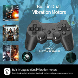 Không Dây Điều Khiển Trò Chơi 2.4G Phím Điều Khiển Đôi Gamepad Cho Android TV Box PC <span class=keywords><strong>PS3</strong></span> Và Hơi Nước Chơi <span class=keywords><strong>Game</strong></span> <span class=keywords><strong>Joypad</strong></span> - Product Image 2