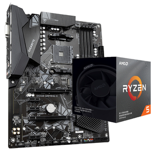 เมนบอร์ด B550 GAMING X มือสอง รองรับชิปเซ็ต AM4 รองรับซีพียู 3 5 7 9 3600XT 3700 เมนบอร์ด B550 Gaming X - Product Image 3