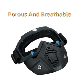 नए उत्पाद मोटरसाइकिल सवारी गियर एकीकृत डिचटेबल गोगल टीपू/पीसी सामग्री प्रभाव-प्रतिरोधी ऑफ-रोड राइडिंग गॉगल - Product Image 4