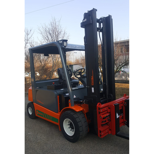 Carretilla elevadora eléctrica industrial de altura de elevación máxima de 6 toneladas estándar de producto superior italiano a la venta con motor de CA a bajo precio - Product Image 4