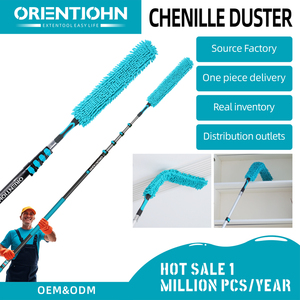 Extension pliable outil de ventilateur <span class=keywords><strong>télescopique</strong></span> nettoyage Flexible Duster pôle Chenille <span class=keywords><strong>balai</strong></span> <span class=keywords><strong>pour</strong></span> le nettoyage du ventilateur - Product Image 3