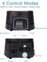 Éclairage OEM DMX Faisceau lumineux de scène RGB Tête mobile DMX 512 Rotation activée par le son Fête DJ Disco Club Éclairage de mariage DMX