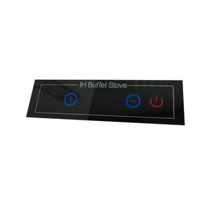 Le fabricant fournit des panneaux en verre trempé pour machines à cartes de crédit intelligentes, en matériau CSG, avec impression sérigraphique. - Product Image 3
