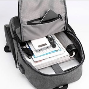 Sac à dos d'affaires de voyage <span class=keywords><strong>en</strong></span> nylon imperméable personnalisé OEM, tendance, pour hommes et femmes, avec compartiment pour ordinateur portable - Product Image 2