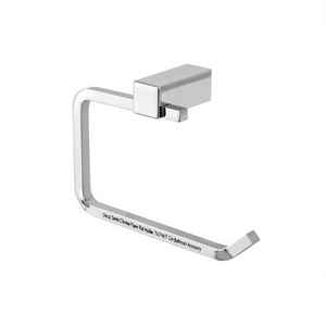 Portarrollos de papel cromado serie Unica 7x17xh17 cm, accesorio de baño - Product Image 3