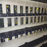 Conteneur mobile de refroidissement par air de 20 pieds, solution clé en main, centre de données modulaire intelligent, armoire serveur motorisée 700 kW, 1 an CE