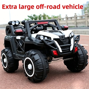 Véhicule tout-terrain électrique quatre roues en plastique pour enfants, spacieux, à batterie, pour bébés, vente en gros d'usine - Product Image 2