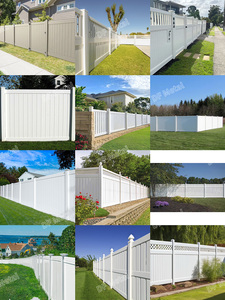 Df Productie En Verkoop Van Hoogwaardige Tuinboerderij Hek Pvc Panelen Hek Paarden H1.8 * 2.44W - Product Image 4