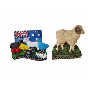 Magnétique de réfrigérateur 3D personnalisé et créatif, souvenir de voyage autour du monde - Product Image 4