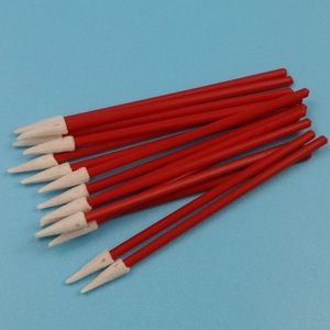 750 écouvillons de précision en mousse PP rouge à <span class=keywords><strong>micro</strong></span>-pointes pour salle blanche, pour le nettoyage de semi-conducteurs - Product Image 5