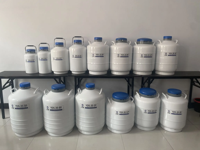 Tanque de Nitrógeno Líquido de Aleación de Aluminio PCZPX de 35L con Larga Vida Útil para Almacenamiento de Paja Congelada