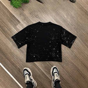T-Shirt OEM per Uomo di Alta Qualità in Lana, Magliette Personalizzate con Stampa DTG e Strass, Moda Maschile Personalizzata - Product Image 2