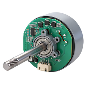 Motor de CC sin Escobillas de 58 mm Personalizado de Fábrica, Ventilador de Circulación de Aire de 24 V, Micromotor Plano con Eficiencia IE1 - Product Image 1
