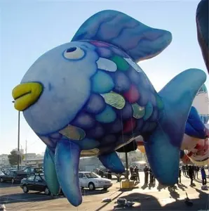 Aufblasbare fliegende helium fisch, riesigen aufblasbaren fisch/goldfisch ballon K7135