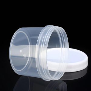 Plastic Jar Cylinder 120-280Ml PP Food Grade General Packaging For Yogurt Pudding Ice Cream Takeaway Container - Product Image 1