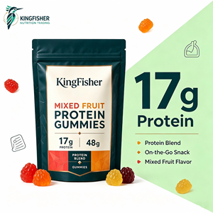 Gomitas de <span class=keywords><strong>Creatina</strong></span> con Alto Contenido de Proteína KingFisher para la Recuperación Muscular, Gomitas de Proteína de Suero, Snack Pre-Entrenamiento para Fitness - Product Image 2