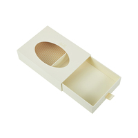 Boîte tiroir de luxe en carton recyclable de haute qualité avec insert en papier, conception personnalisée gratuite, emballage rigide coulissant, estampage à chaud