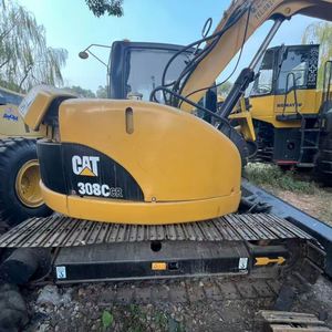 รถขุดไฮดรอลิกตีนตะขาบ Caterpillar 308C มือสอง 8 ตัน คุณภาพสูง ใช้งานน้อย เหมาะสำหรับงานจัดสวน - Product Image 3