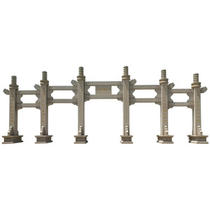 Arco de Granito de Cinco Arcos Tallado a Mano Estilo Chino Antiguo Qingshi, Fabricante de Arcos de Piedra Cuadrados de Granito de Hebei Baoding - Product Image 5