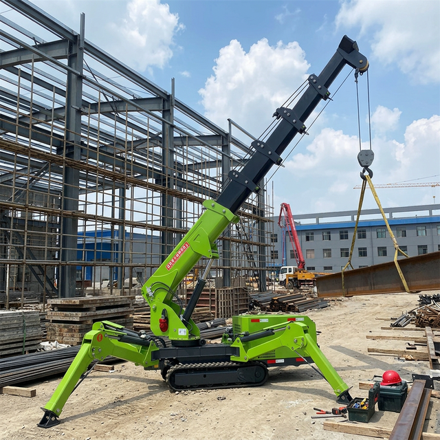 Cranes  Multi Functional Hydraulic Small Spider Crane Telescopic Boom Spider Crane  Lifting Cranes  Mini Hydraulic Lifter