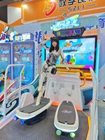 Simulateur de sport en VR pour aire de jeux intérieure, parcs d'attractions, double mode compétition, machine de simulation de surf