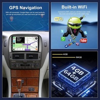 Autoradio Android RK3562 2DIN Lecteur DVD Écran tactile universel 9/10 pouces 4 cœurs DSP 4G LTE Carplay sans fil Navigation GPS