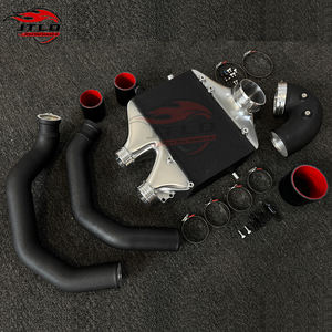 Kit de mise à niveau de l'<span class=keywords><strong>intercooler</strong></span> supérieur en aluminium CNC pour moteur BMW S55 M2C M3 <span class=keywords><strong>M4</strong></span>, ensemble complet avec tous les tuyaux d'<span class=keywords><strong>intercooler</strong></span> - Product Image 1