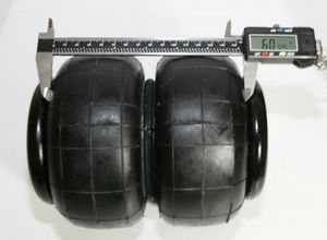 Phía sau hàn trên không khí đi xe gắn khung & 2500lb túi khí treo Kit 2.75 "Trục - Product Image 4