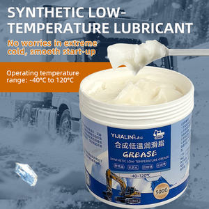 Lubrificante resistente al freddo grasso sintetico a bassa temperatura per la conservazione del ghiaccio e contenitori refrigerati in ambienti freddi - Product Image 2
