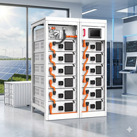 Système de Stockage d'Énergie Modulaire UPS4C5 RS485/CAN LiFePO4 Haute Puissance à Refroidissement par Air, Capacité de Rack 30.72kWh-51.2kWh, Puissance 120kW-1200kW