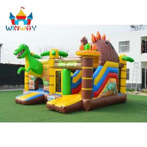 Inflable Dino Park Jurásico Castillos hinchables Dinosaurio-Temática Inflable Diversión Comercial Jumper Combo <span class=keywords><strong>para</strong></span> niños, <span class=keywords><strong>Alquiler</strong></span> comercial - Product Image 3