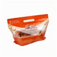 Poulet rôti anti-buée personnalisé Sac horizontal Poulet rôti grillé chaud au micro-ondes Pochette autoportante avec poignée