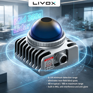 Livox Mid-360S ไลดาร์ประสิทธิภาพสูงสำหรับ SLAM และการหลีกเลี่ยงสิ่งกีดขวาง - Product Image 1