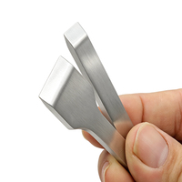 Ensemble de poinçons plats et de perforateurs de fentes pour cartes 5-87mm en acier chromé, qualité DIY, pour la découpe de fentes de portefeuille et de trous de lacets