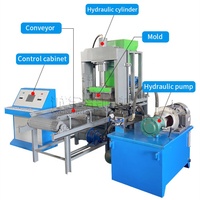 Charbon de shisha sans fumée/charbon de bois faisant la machine, presse hydraulique haute densité narguilé shisha machine