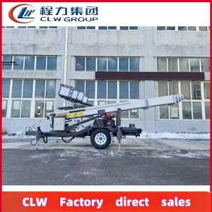 Baru peralatan angkat 32m 36m 45m udara tangga mengangkat truk ketinggian tinggi operasi pengangkat furnitur ember truk untuk bekerja - Product Image 5