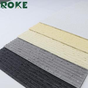ROKE Chine Gros Granit <span class=keywords><strong>Prix</strong></span> Par <span class=keywords><strong>M2</strong></span> Flammé Pas Cher Pierre Granit Carrelage Blanc Gris Clair Pour Revêtement Mural Extérieur - Product Image 5