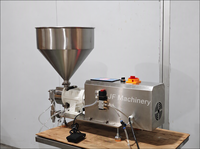 Machine de remplissage à pompe lobulaire en acier inoxydable pour miel et pâte de chocolat