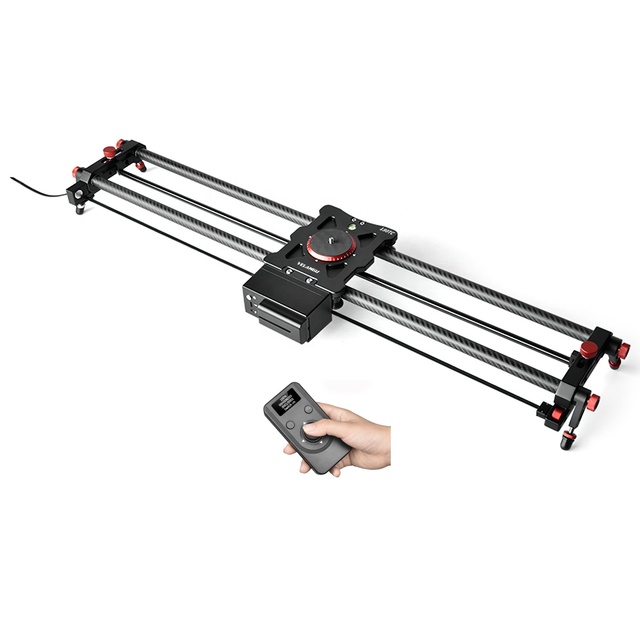 Motorized Camera Slider Wireless Carbon Fiber Track Dolly Rail APP Dual Control Video Mode Time Lapse Panoramic Shooting