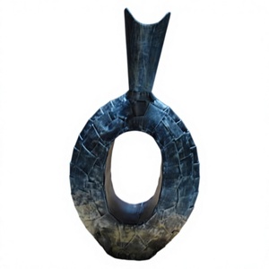 Modern Style Artificial Plants Flower Vase Event Supplies Decorative Flower Pot Boho Style Interior Home Decor Vases Metal Craft - Product Image 1