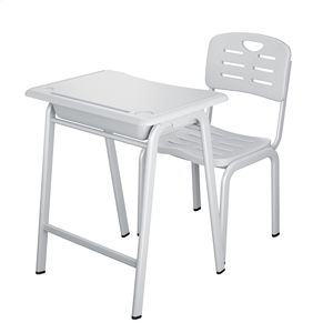 Conjunto de escritorio y silla para estudiantes Lin Ying, muebles escolares modernos minimalistas para uso en el aula. - Product Image 4
