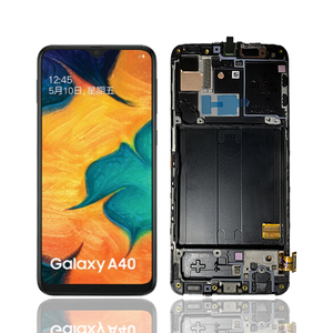Écran tactile de remplacement pour <span class=keywords><strong>Samsung</strong></span> Galaxy A40, avec cadre, nouveau en chine, - Product Image 1