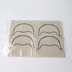 Hairstroke Practice Tattoo Skin con impresión de cuero cabelludo Micropigmentación SMP Training Skin para principiantes - Product Image 3