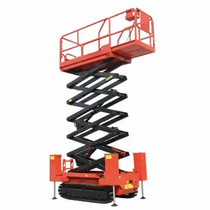 High Quality Mini Crawler Mobile Hydraulic Scissor Lift Gearbox Core Component for Rough Terrain for Farms Manufacturing Plants