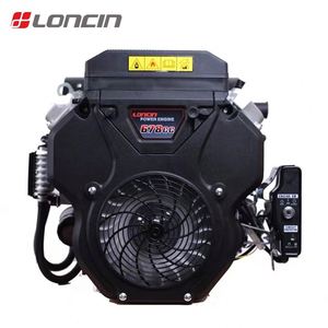 เครื่องยนต์เบนซิน Loncin 2V78FD 678 ซีซี แบบสองสูบ 22 แรงม้า สตาร์ทไฟฟ้า ระบายความร้อนด้วยอากาศ เพลาแนวนอน พร้อมลูกปืน - Product Image 1